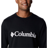 Columbia Sudaderas Montaña Hombre M Columbia Logo Fleece Crew vista detalle
