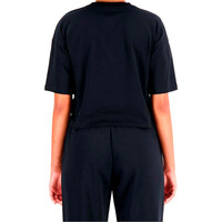 New Balance camiseta manga corta mujer Cotton Jersey Boxy T-Shirt vista trasera