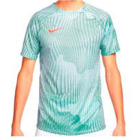Nike camisetas fútbol manga corta M NK DF ACD23 SS TOP AOP GR vista frontal