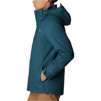 Columbia chaqueta impermeable insulada hombre _3_Element Blocker II Interchange Jacket vista trasera