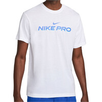 Nike camiseta fitness hombre M NK DF TEE DB NIKE PRO vista frontal