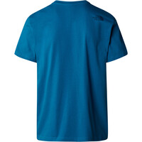The North Face camiseta montaña manga corta hombre M S/S MOUNTAIN LINE TEE vista trasera