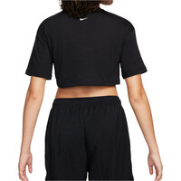 Nike camiseta manga corta mujer W NSW CROP TEE GLS vista trasera