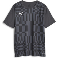 Puma camisetas entrenamiento futbol manga corta niño individualRISE Graphic Jersey Jr vista frontal