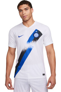 Nike camiseta de fútbol oficiales INTER 24 NK DF STAD JSY SS AW vista frontal