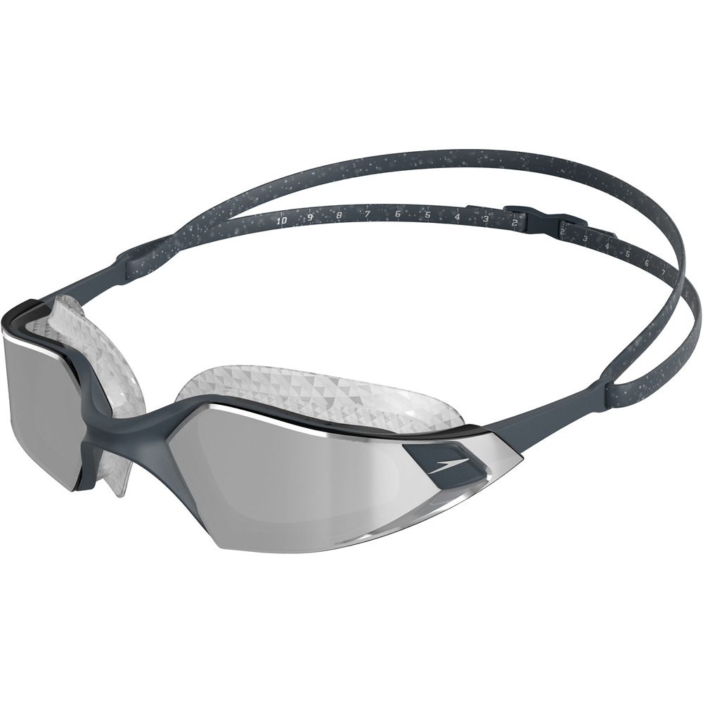 Speedo gafas natación Aquapulse Pro Mirror AU GR vista frontal