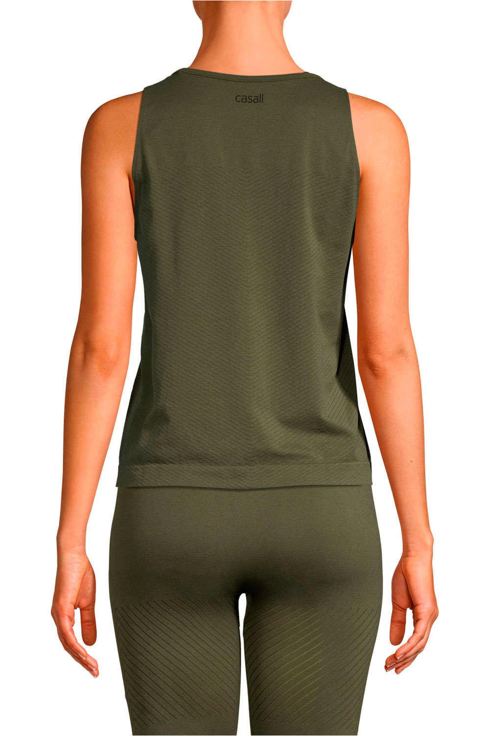 Casall Camiseta Tirantes Yoga Casall Seamless Blocked Tank vista trasera
