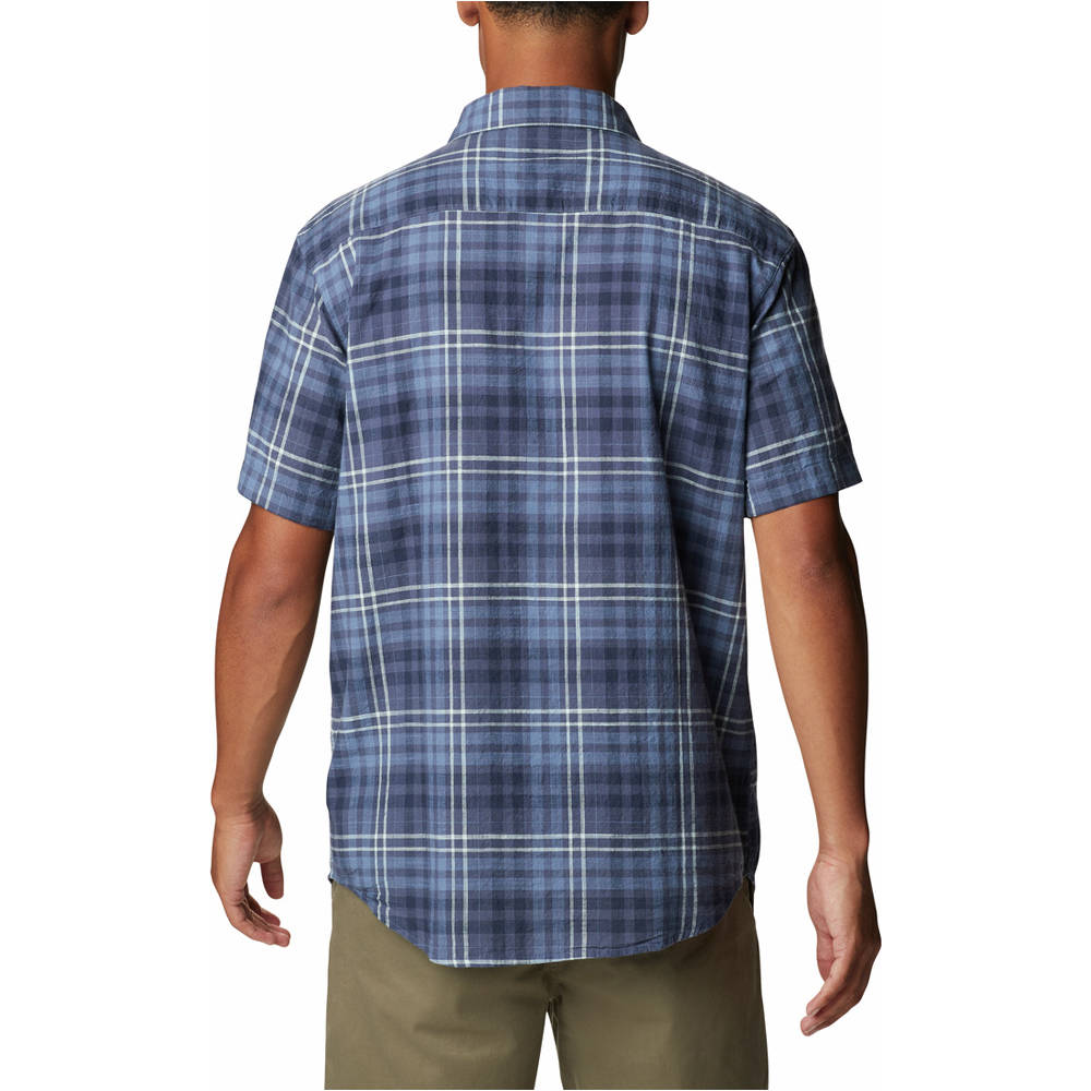 Columbia camisa montaña manga corta hombre Under Exposure YD Short Sleeve Shirt vista trasera