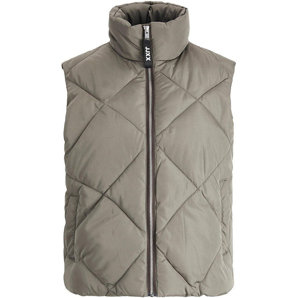 J&J chaquetas mujer JXFUME SHORT QUILTED VEST SN vista frontal