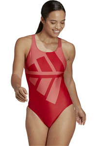 adidas bañador natación mujer Logo Graphic vista frontal