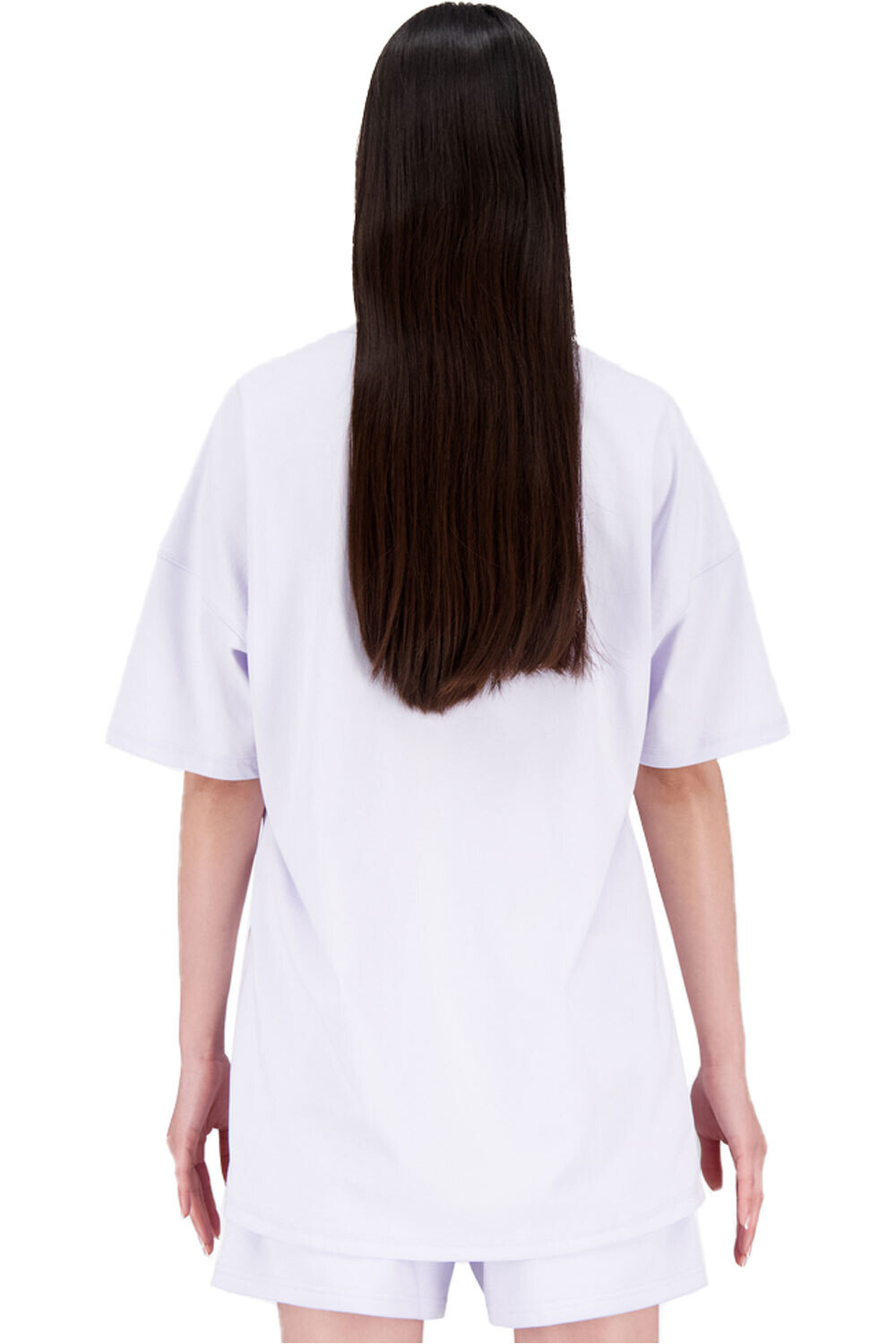 New Balance camiseta manga corta mujer NB Athletics Nature State Short Sleeve Tee vista trasera