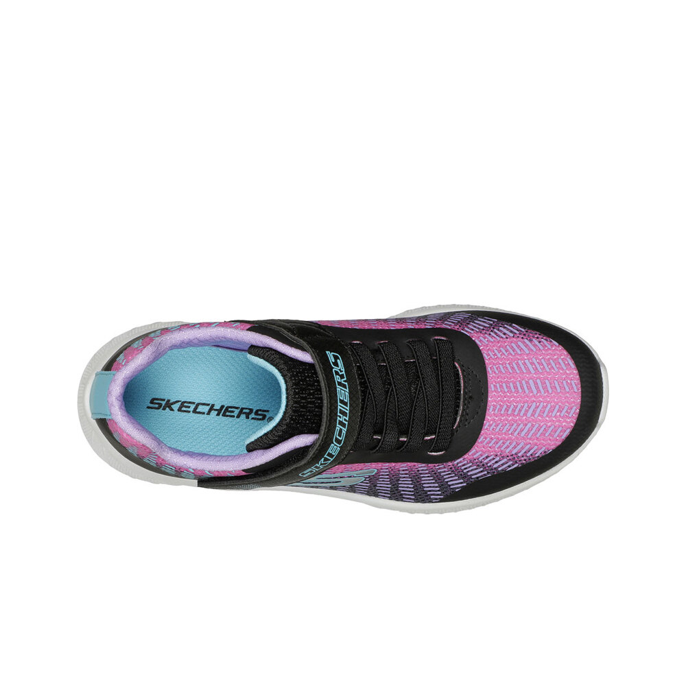Skechers zapatilla multideporte niño MICROSPEC PLUS - DISCO DREAMI vista superior