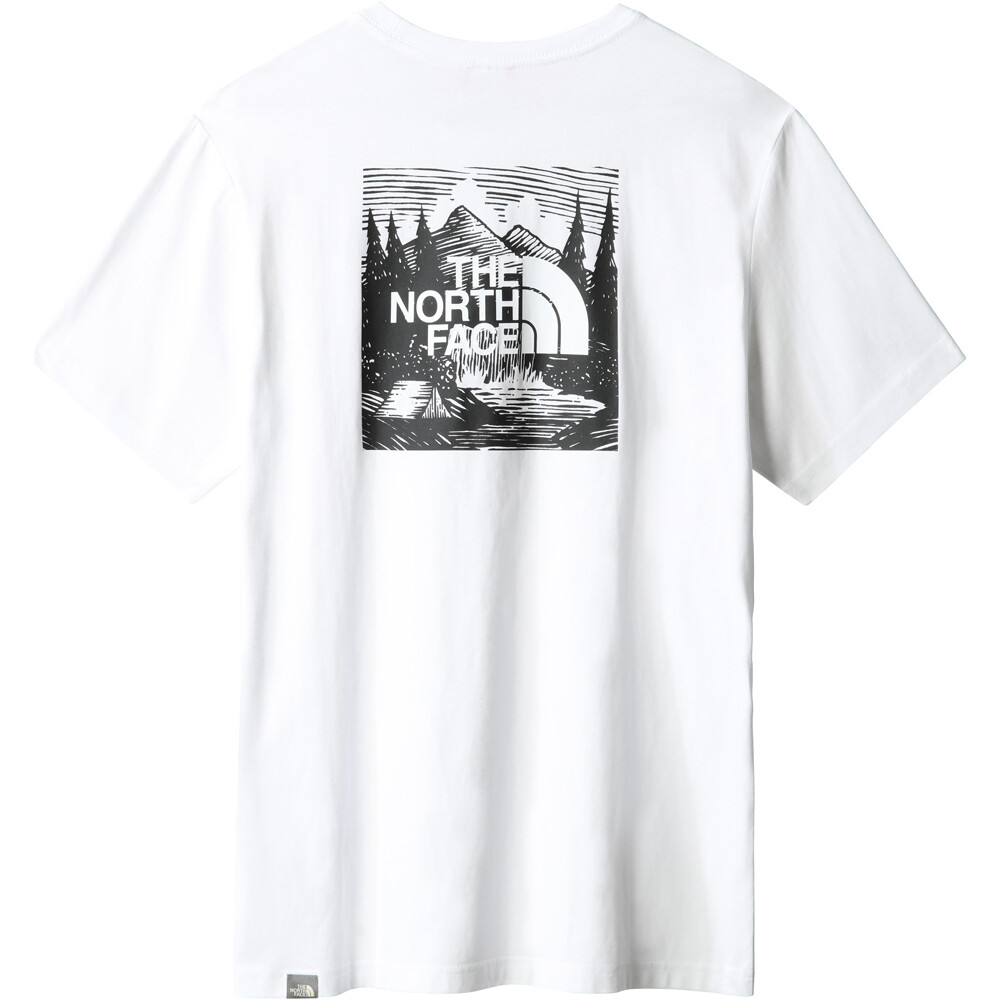 The North Face camiseta montaña manga corta hombre M S/S REDBOX CELEBRATION TEE vista trasera