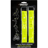 Avento brazalete reflectante Pair Sports Armband Reflective with LEDs 01