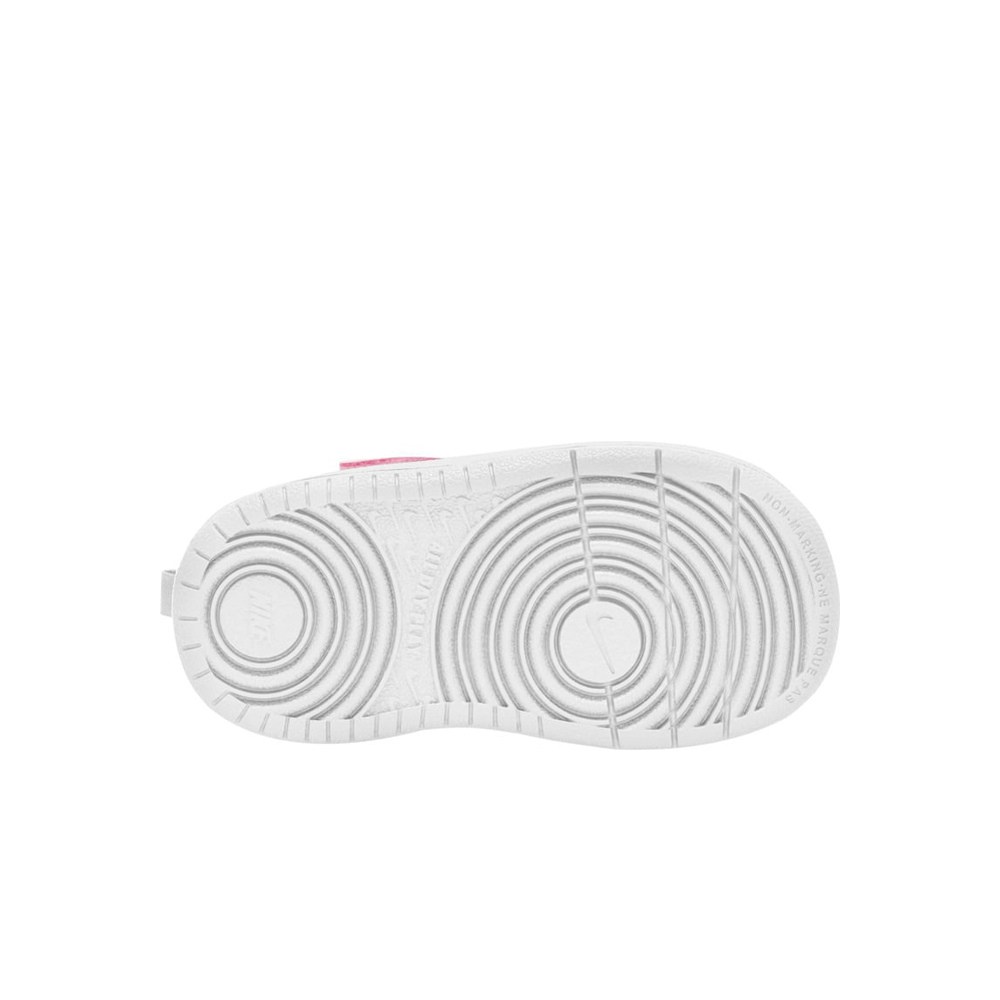 Nike zapatilla multideporte bebe COURT BOROUGH LOW 2 (TDV) lateral interior