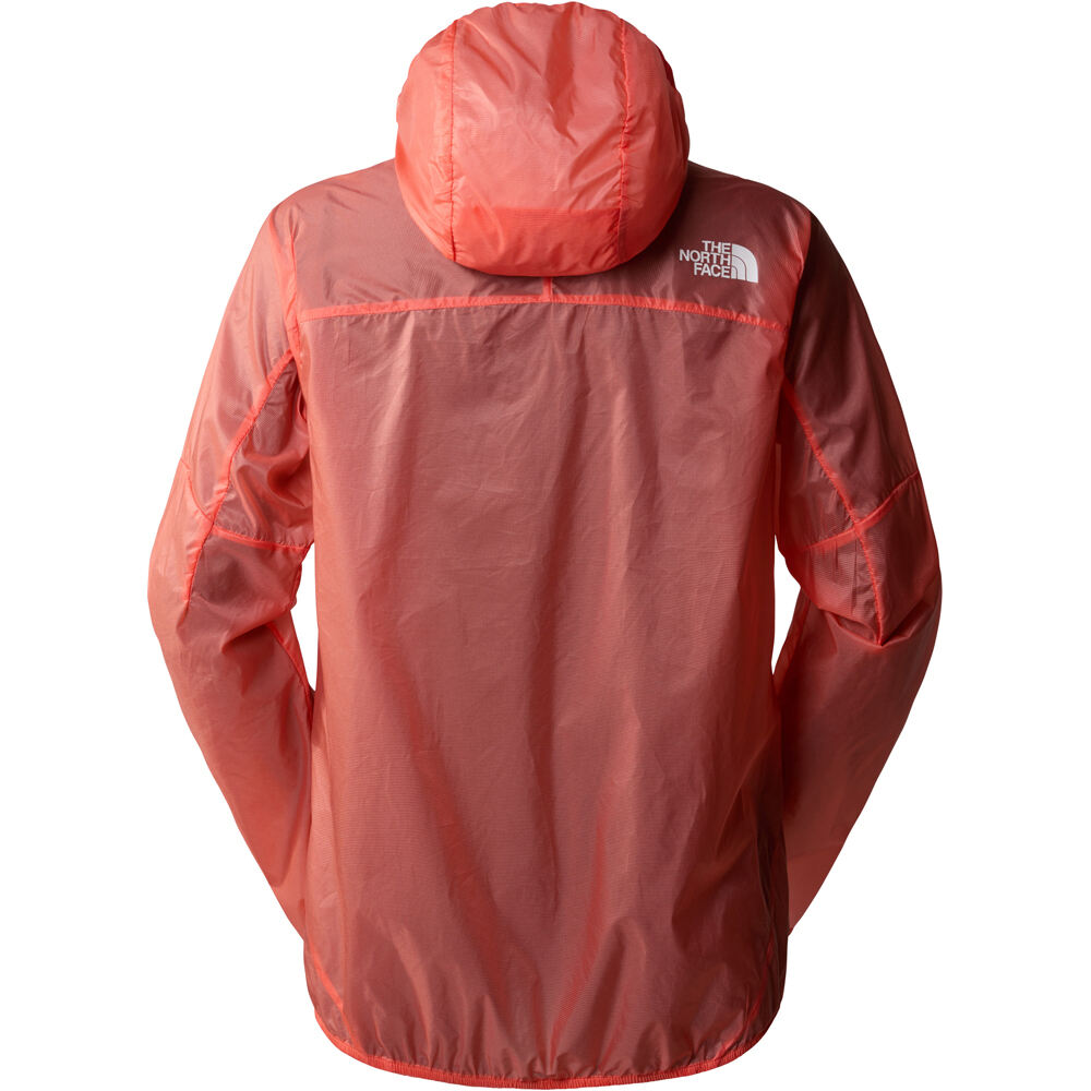 The North Face chaqueta impermeable mujer W WINDSTREAM SHELL vista trasera