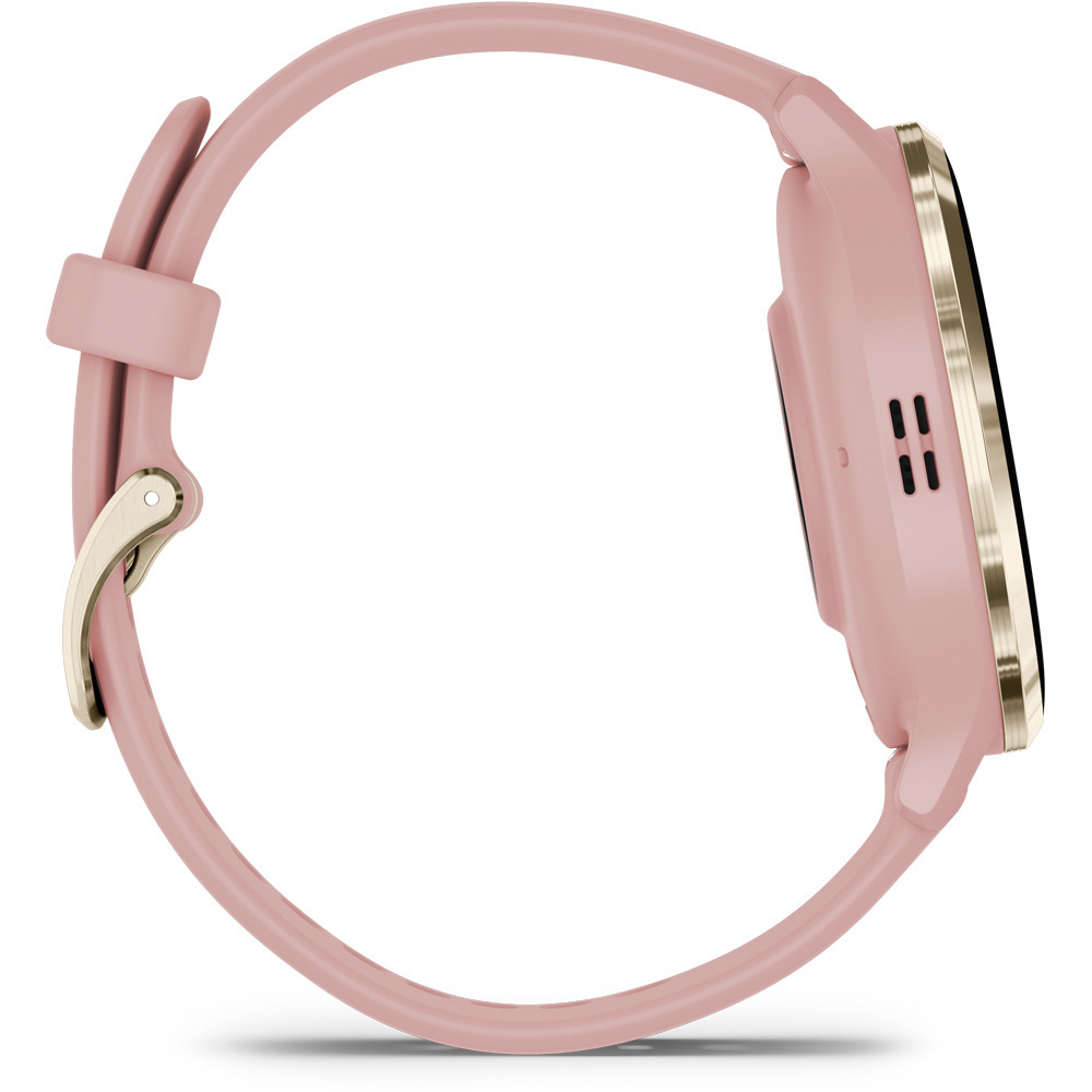 Garmin smartwatch Venu 3S GPS, Wi-Fi, Pink Dawn + Soft Go 05