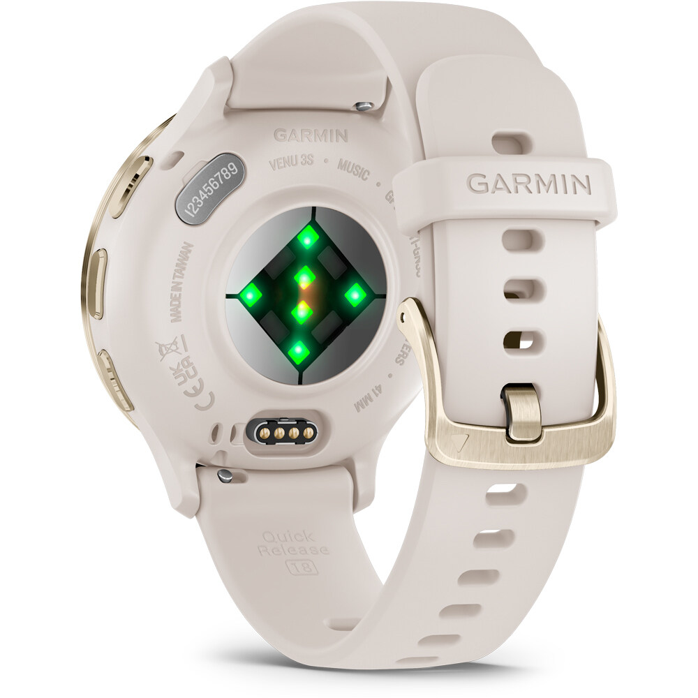 Garmin smartwatch Venu 3S GPS, Wi-Fi, Ivory + Soft Gold 01